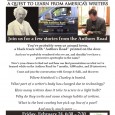 The Authors Road : Friday 24th February